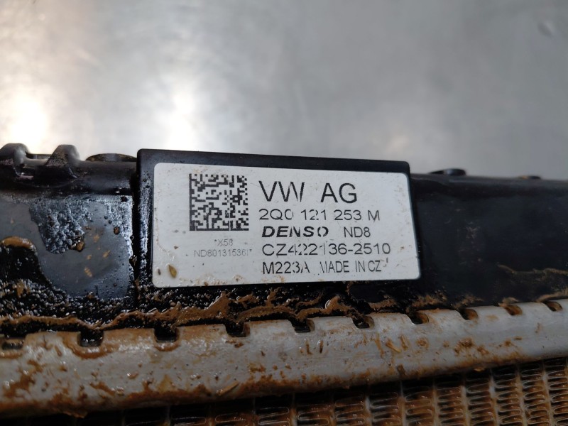Recambio de radiador agua para volkswagen t-cross advance referencia OEM IAM   
