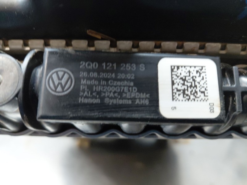 Recambio de radiador agua para volkswagen t-cross advance referencia OEM IAM   