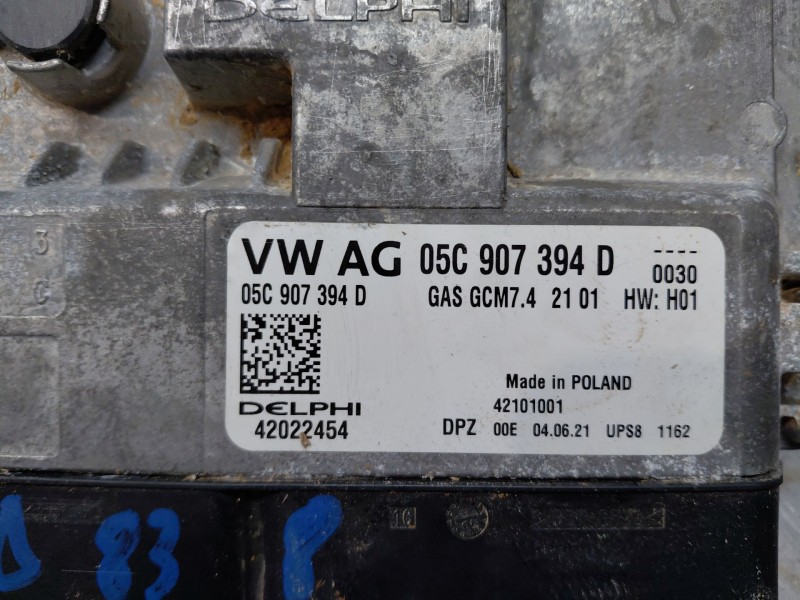 Recambio de centralita motor uce para volkswagen t-cross advance referencia OEM IAM   