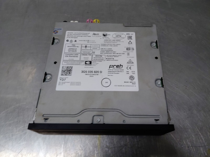 Recambio de sistema audio / radio cd para volkswagen t-cross advance referencia OEM IAM   