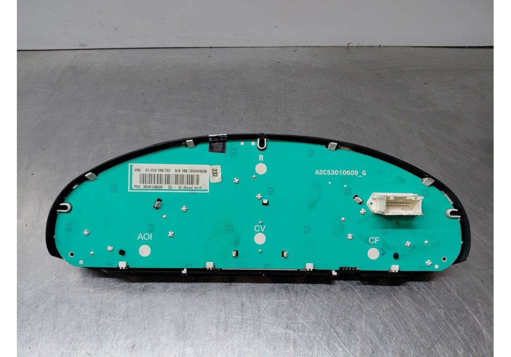 Recambio de cuadro instrumentos para peugeot 407 (6d_) 2.0 hdi 135 (6drhrh, 6drhre, 6drhrg, 6drhrj) referencia OEM IAM   