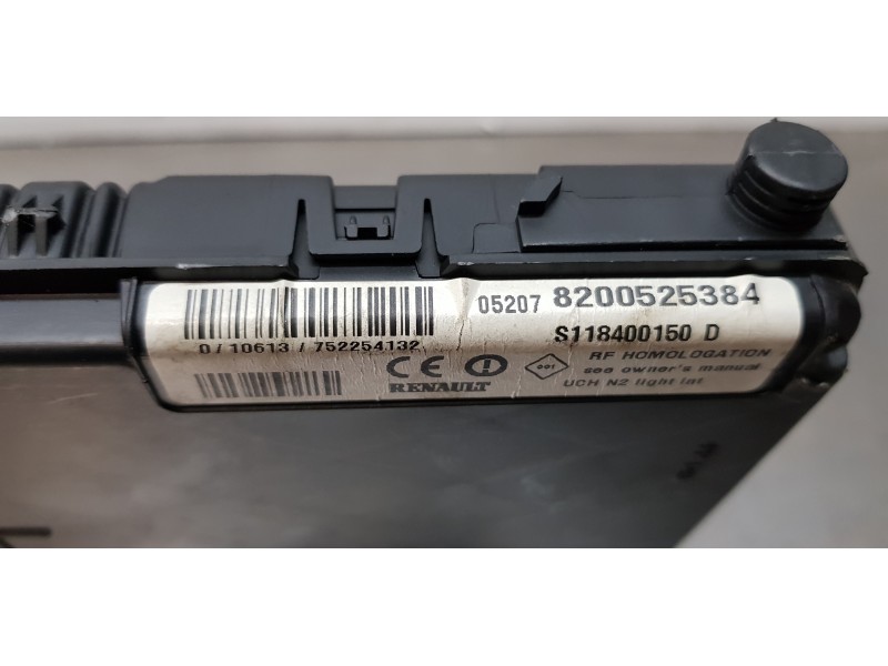 Recambio de modulo electronico para renault scenic ii confort authentique referencia OEM IAM 8200525384   Recambio de modulo electronico para renault scenic ii confort authentique referencia OEM IAM 8200525384
