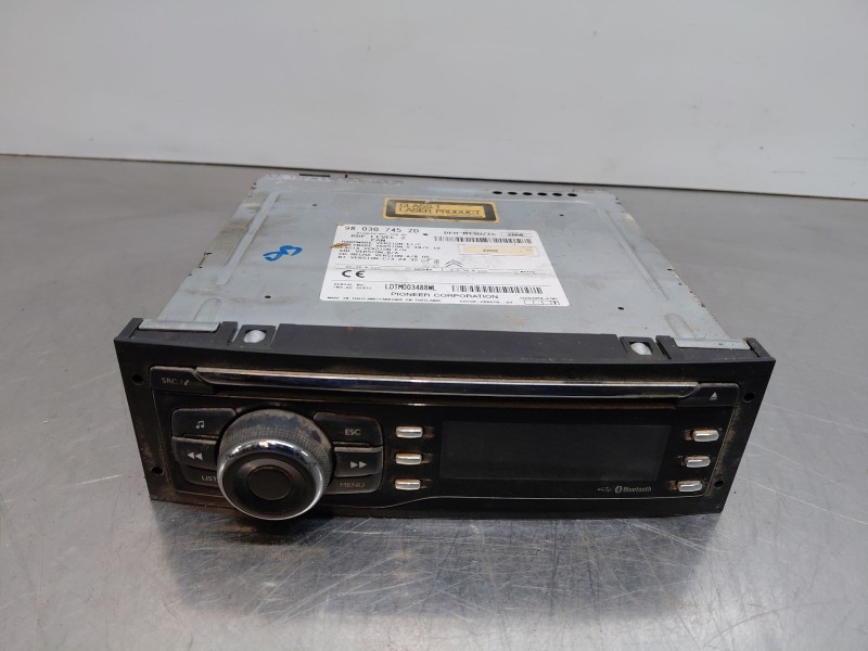 Recambio de sistema audio / radio cd para peugeot 208 acces referencia OEM IAM 98030745ZD  