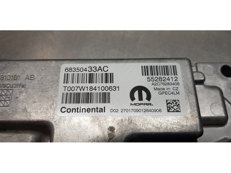 Recambio de centralita motor uce para jeep renegade limited 4x2 referencia OEM IAM 55282412 A2C76283406 