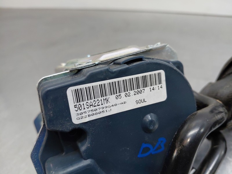 Recambio de cinturon seguridad trasero izquierdo para audi tt (8j3/8j9) coupe referencia OEM IAM 8J8857805BTPT  