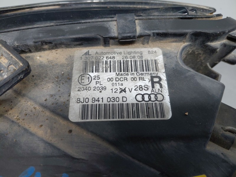 Recambio de faro derecho para audi tt (8j3/8j9) coupe referencia OEM IAM 8J0941030D  