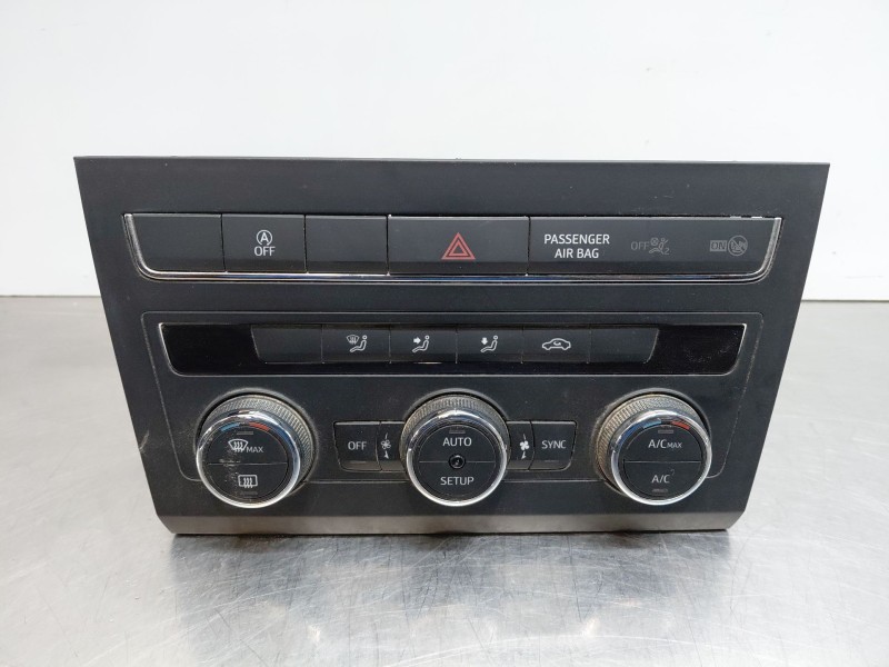 Recambio de mando climatizador para seat ateca style go referencia OEM IAM 5F0907044BK 5F0907044BKYMS 