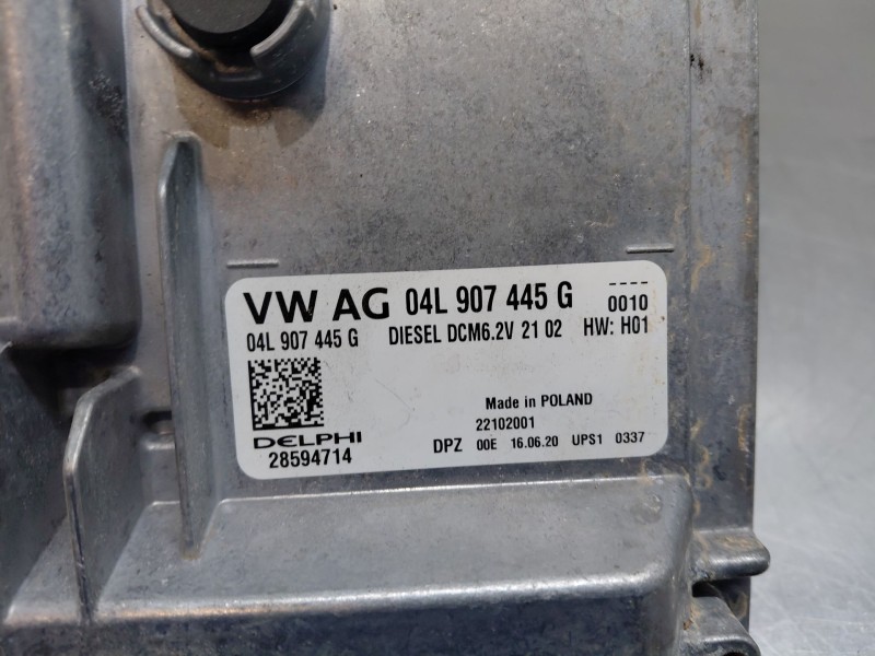 Recambio de centralita motor uce para seat ateca style go referencia OEM IAM 04L907445G  