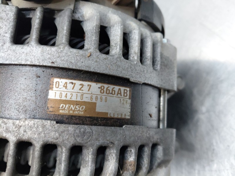 Recambio de alternador para chrysler grand voyager v (rt) 2.8 crd referencia OEM IAM 4727866AB 04727866AB 