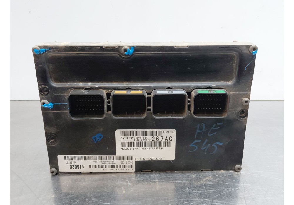 Recambio de centralita cambio automatico para chrysler grand voyager v (rt) 2.8 crd referencia OEM IAM P05150267AC P05150267AC 