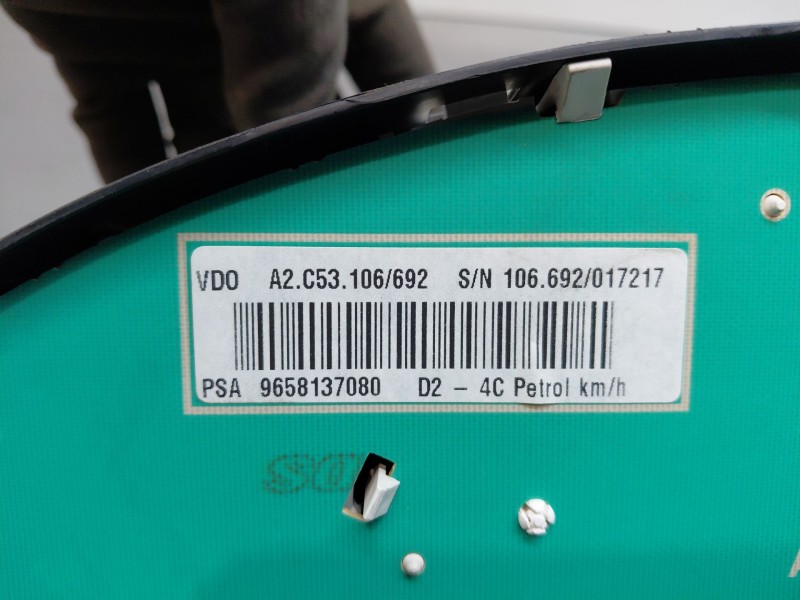 Recambio de cuadro instrumentos para peugeot 407 (6d_) 1.8 16v (6d6fyc) referencia OEM IAM 6106S9 9658137080 