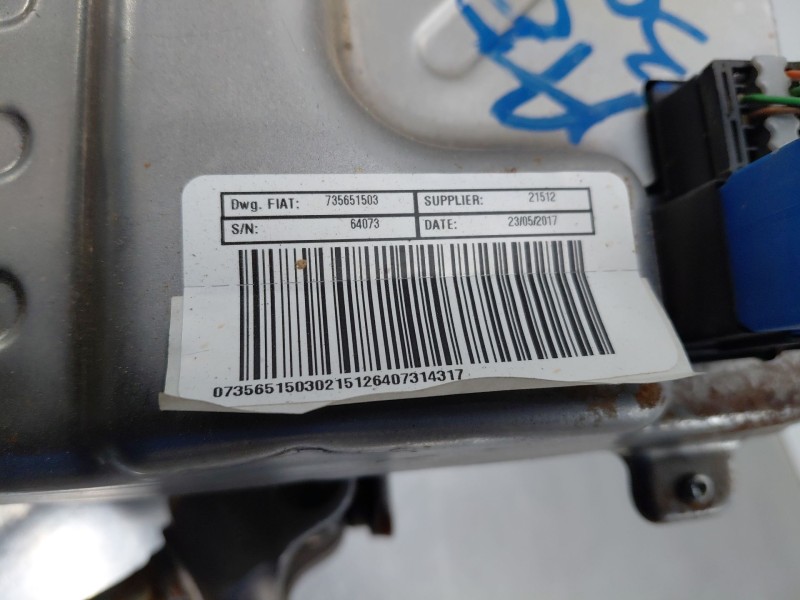 Recambio de columna direccion para fiat 500 sport referencia OEM IAM 735651503 735674909 