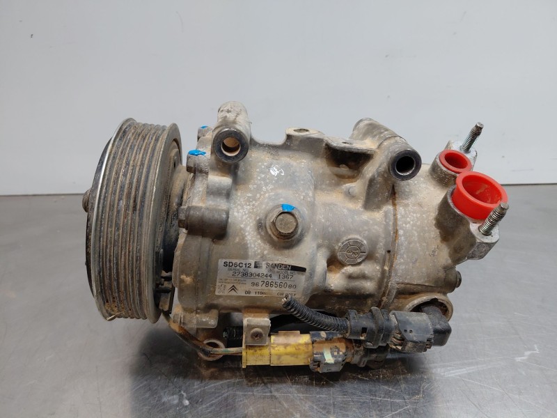 Recambio de compresor aire acondicionado para peugeot 208 acces referencia OEM IAM 9678656080  