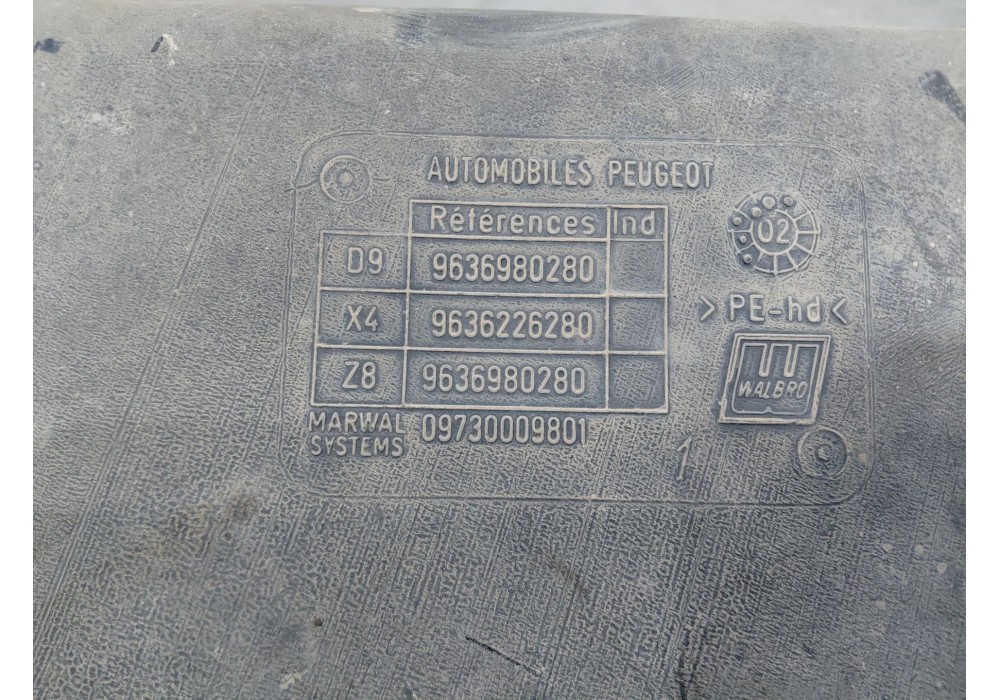 Recambio de deposito aditivo fap ( urea - adblue ) para peugeot 807 (eb_) 2.2 hdi referencia OEM IAM 1500CL  