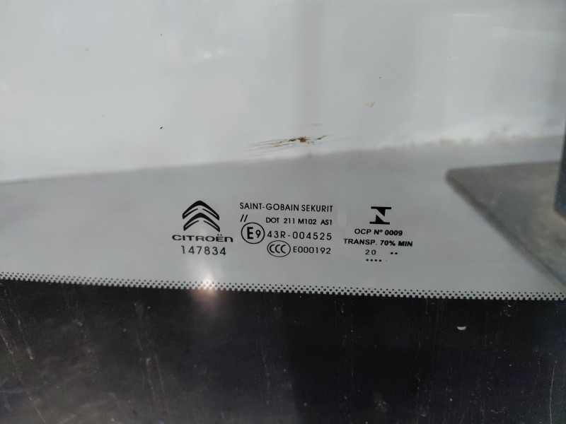 Recambio de parabrisas para citroën grand c4 spacetourer (3a_, 3e_) 1.5 bluehdi 130 referencia OEM IAM 1617295780  