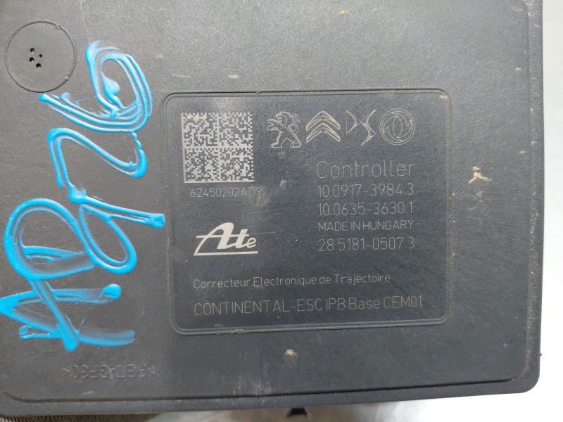 Recambio de abs para opel corsa f elegance referencia OEM IAM 9860815280  