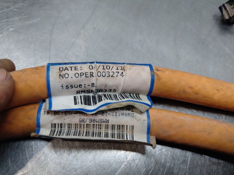 Recambio de cable positivo bateria - borne positivo para renault fluence z.e. expression referencia OEM IAM RMSM06J35 297A21071R