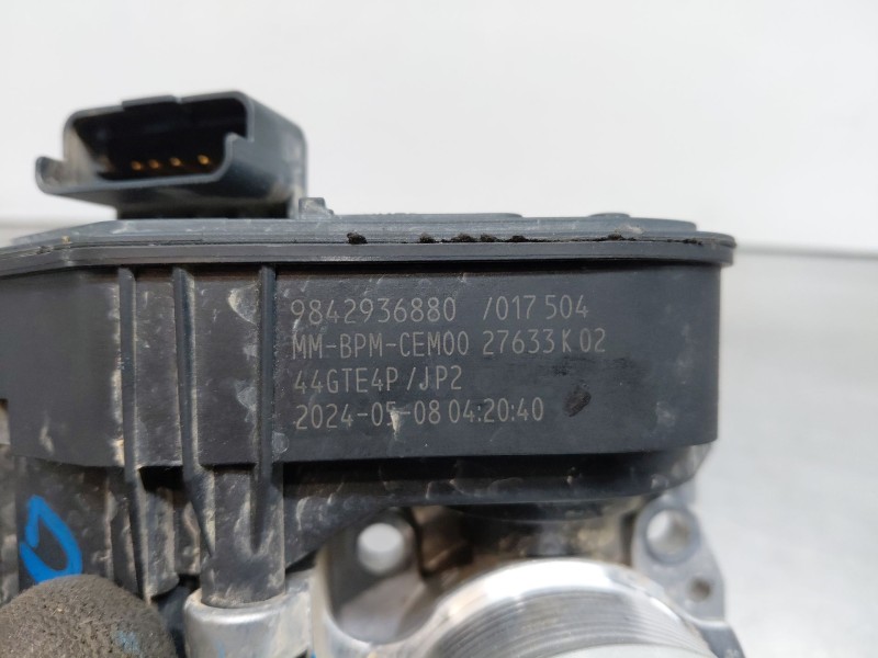 Recambio de caja mariposa para opel corsa f elegance referencia OEM IAM 9842936880  