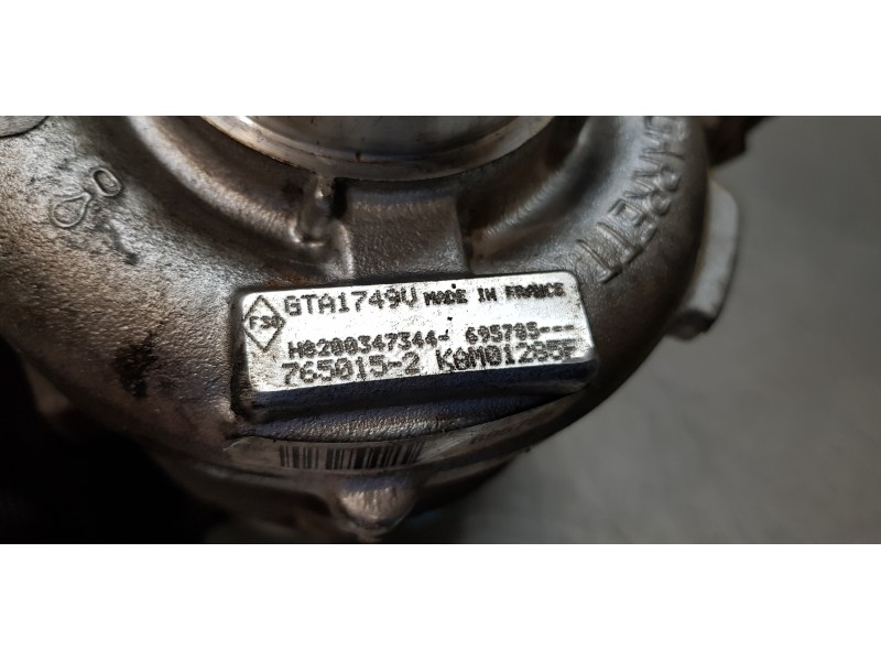Recambio de turbocompresor para renault megane ii berlina 3p gt referencia OEM IAM H8200347344   Recambio de turbocompresor para renault megane ii berlina 3p gt referencia OEM IAM H8200347344