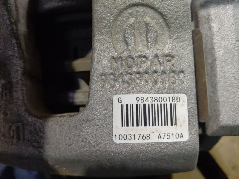 Recambio de mangueta delantera izquierda para opel corsa f elegance referencia OEM IAM 9826878080  