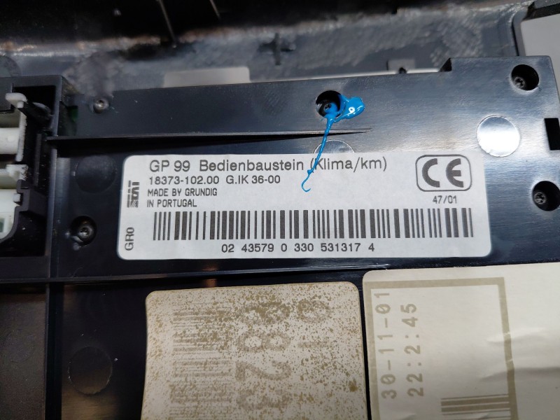 Recambio de pantalla multifuncion para seat ibiza ii (6k1) 1.4 i referencia OEM IAM 6K1035905F54H  