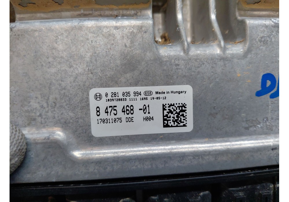 Recambio de centralita motor uce para bmw serie 3 berlina (g20) sport referencia OEM IAM 0281035994 84746801 