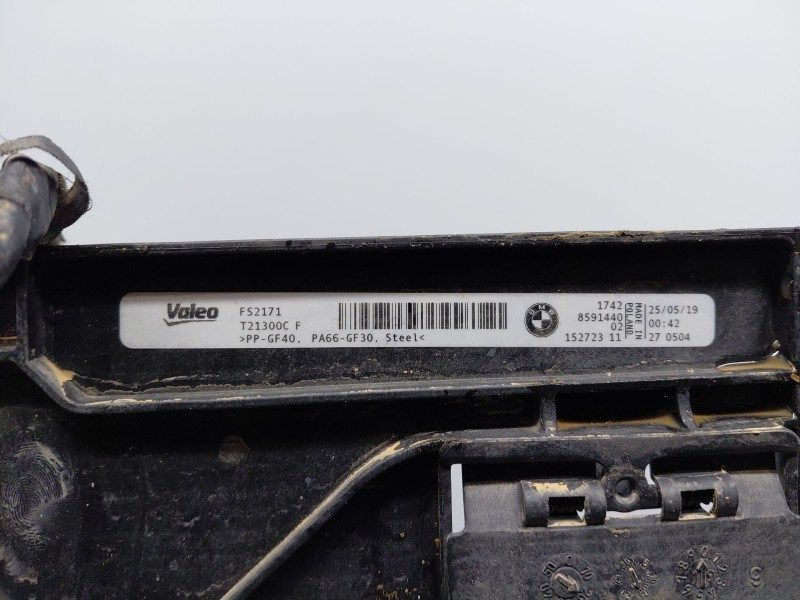 Recambio de electroventilador para bmw serie 3 berlina (g20) sport referencia OEM IAM 17428591440  