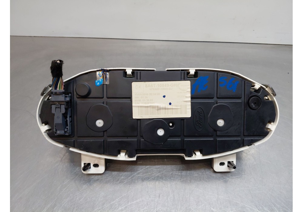 Recambio de cuadro instrumentos para ford fiesta vi (cb1, ccn) 1.6 tdci referencia OEM IAM 1786854 8A6T10849GH 