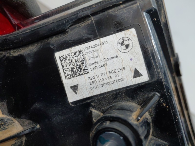 Recambio de piloto trasero izquierdo para bmw serie 3 berlina (g20) sport referencia OEM IAM   