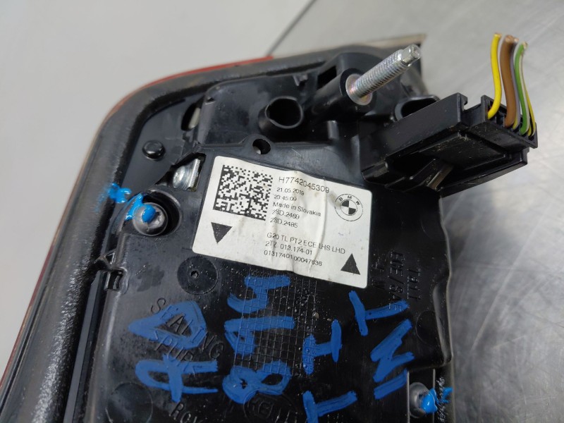 Recambio de piloto trasero izquierdo interior para bmw serie 3 berlina (g20) sport referencia OEM IAM   