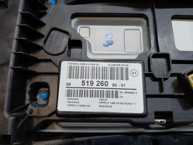 Recambio de cuadro instrumentos para opel corsa f elegance referencia OEM IAM 9851926080  