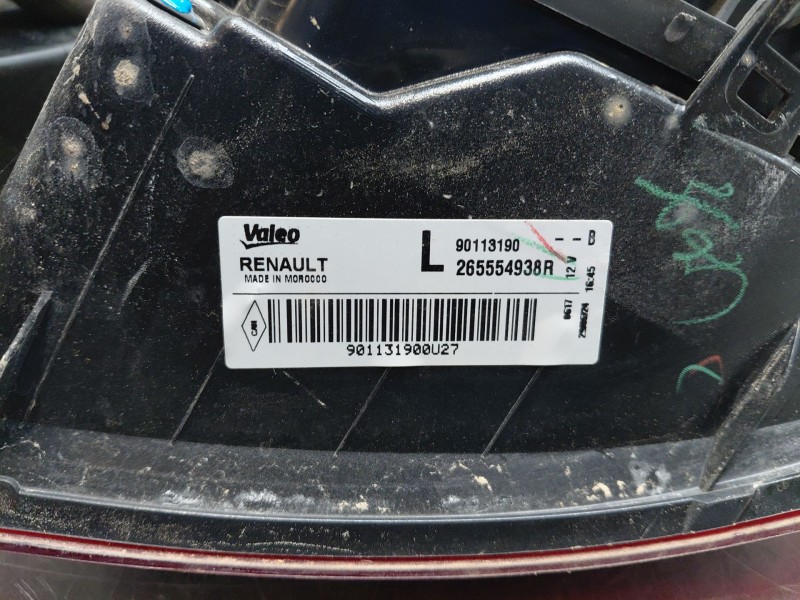 Recambio de piloto trasero izquierdo para dacia sandero essence referencia OEM IAM   