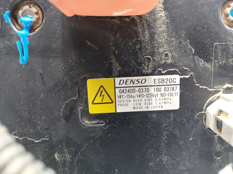 Recambio de compresor aire acondicionado para toyota prius (zvw50) hybrid referencia OEM IAM   