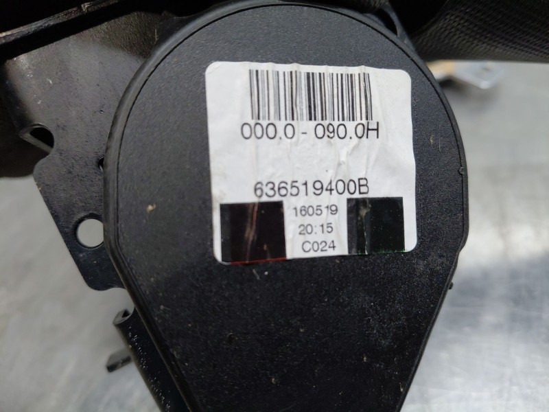 Recambio de cinturon seguridad trasero central para bmw serie 3 berlina (g20) sport referencia OEM IAM 72117496279  