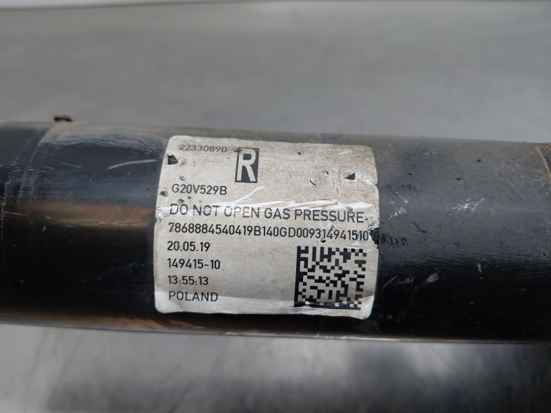 Recambio de amortiguador delantero derecho para bmw serie 3 berlina (g20) sport referencia OEM IAM 31316888454  