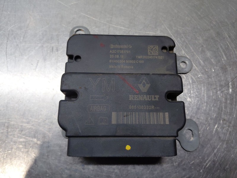 Recambio de kit airbag para dacia sandero essence referencia OEM IAM 985701142R  