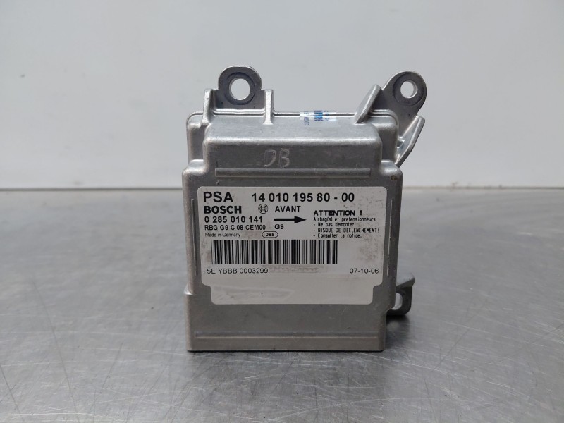 Recambio de centralita airbag para fiat scudo furgoneta (270_, 272_) 2.0 d multijet referencia OEM IAM 1401019580 0285010141 