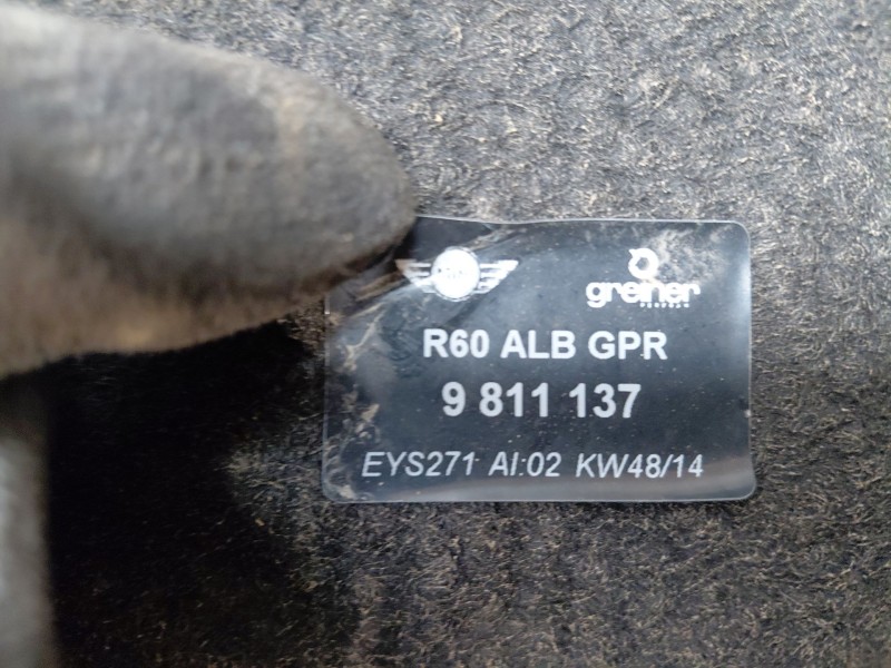 Recambio de bandeja trasera para bmw mini countryman (r60) classic referencia OEM IAM 51479811137  