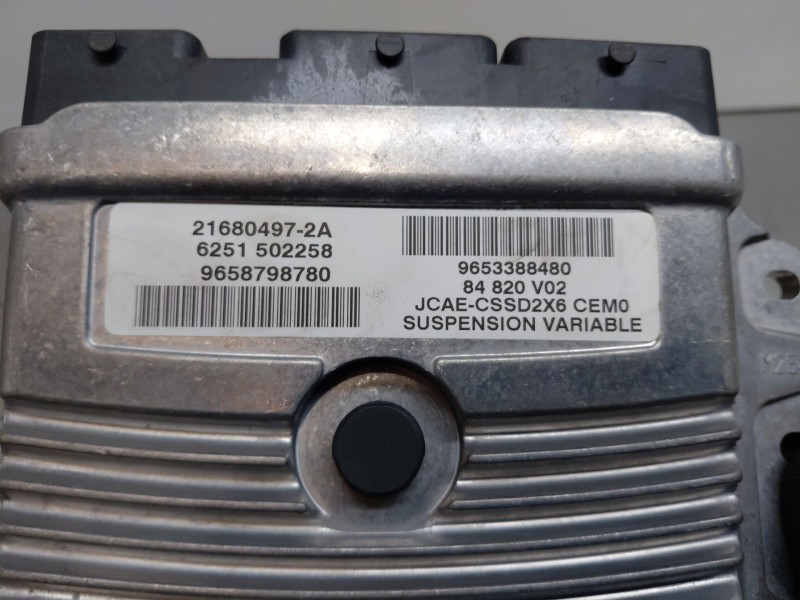 Recambio de centralita suspension para peugeot 407 sw (6e_, 6d_) 2.7 hdi referencia OEM IAM 9653388480  