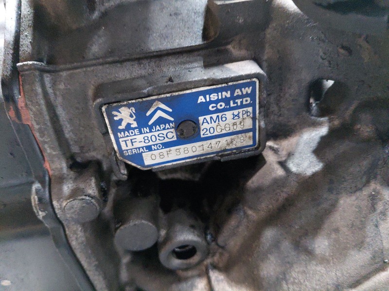 Recambio de caja cambios para peugeot 407 coupé (6c_) 2.7 hdi referencia OEM IAM 20GG09  