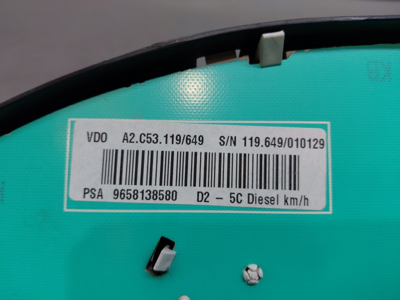 Recambio de cuadro instrumentos para peugeot 407 sw (6e_, 6d_) 2.7 hdi referencia OEM IAM 9658138580  