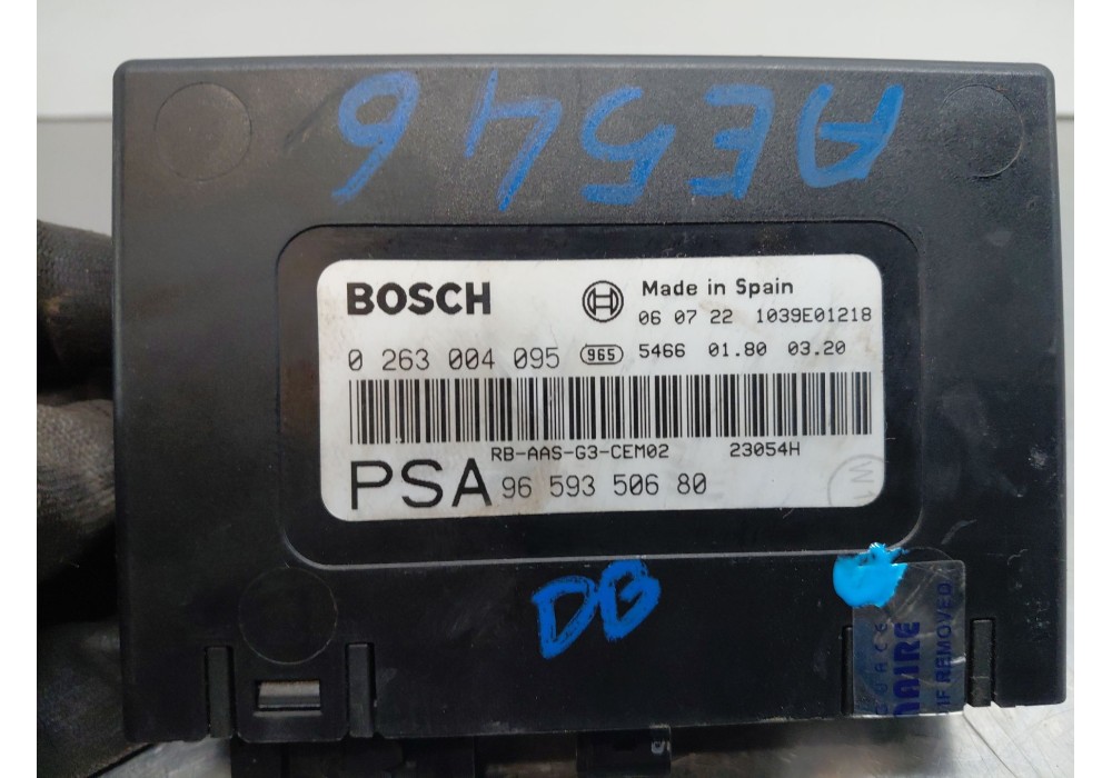 Recambio de modulo aparcamiento parking ( pdc ) para peugeot 407 sw (6e_, 6d_) 2.7 hdi referencia OEM IAM 9659350680  