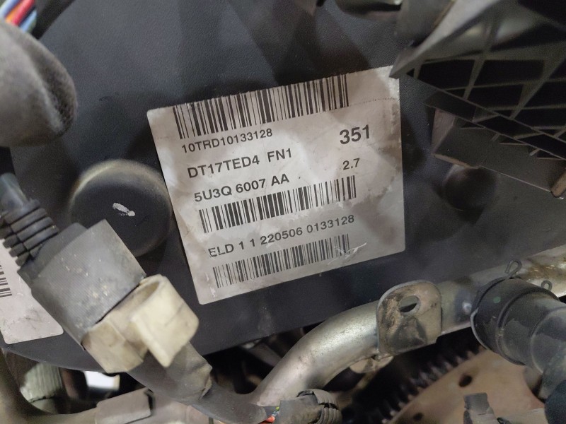 Recambio de motor completo para peugeot 407 sw (6e_, 6d_) 2.7 hdi referencia OEM IAM UHZ  