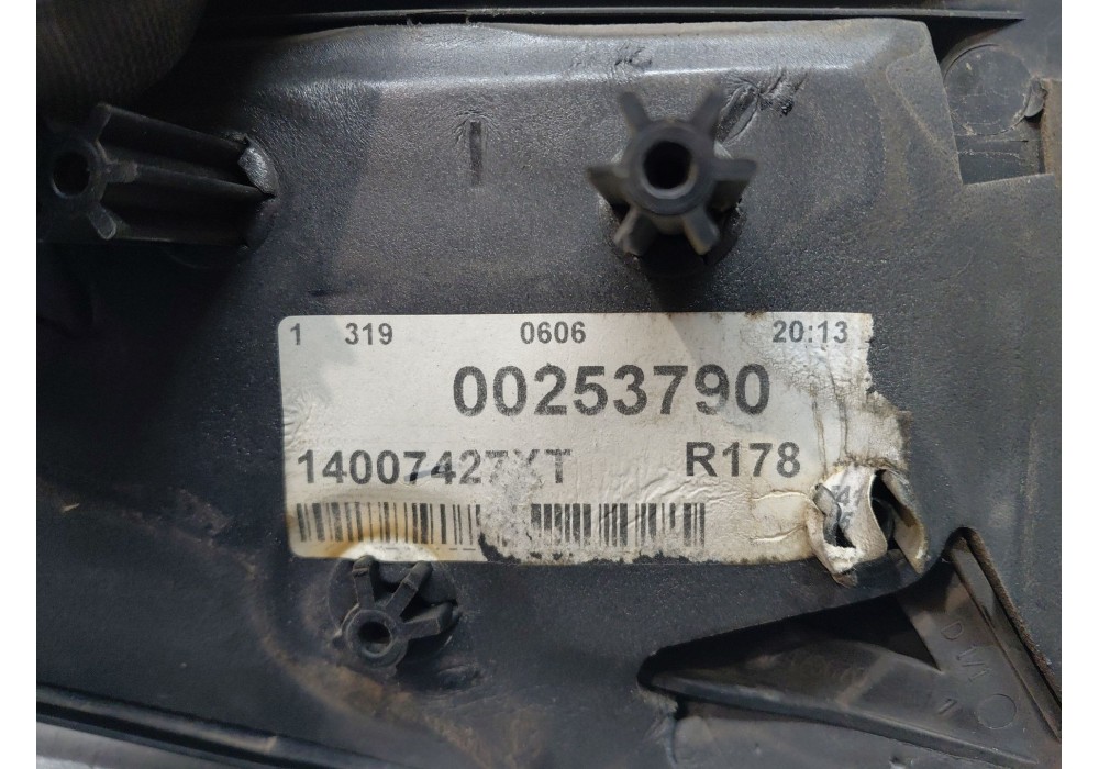 Recambio de retrovisor derecho para fiat scudo furgoneta (270_, 272_) 2.0 d multijet referencia OEM IAM 1498682898  