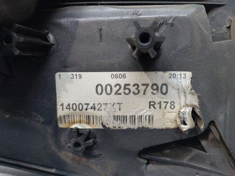 Recambio de retrovisor derecho para fiat scudo furgoneta (270_, 272_) 2.0 d multijet referencia OEM IAM 1498682898  