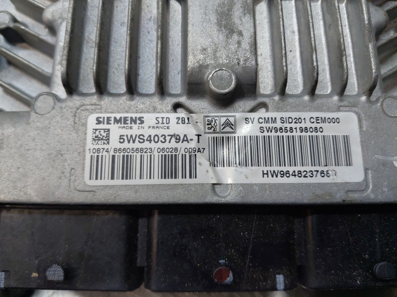 Recambio de centralita motor uce para peugeot 407 coupé (6c_) 2.7 hdi referencia OEM IAM 9648237680  