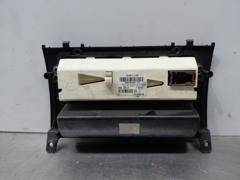 Recambio de pantalla multifuncion para peugeot 407 coupé (6c_) 2.7 hdi referencia OEM IAM 6593N5 9660954280 