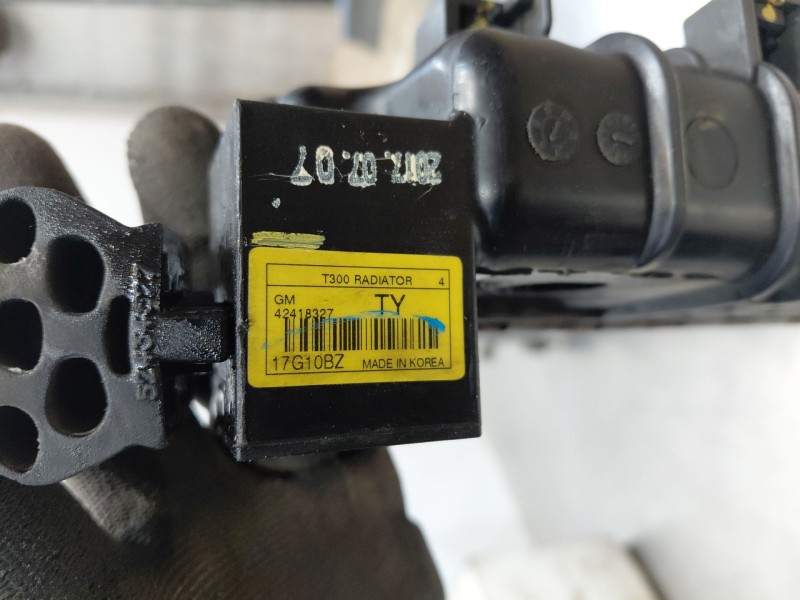 Recambio de radiador agua para opel mokka x selective referencia OEM IAM   