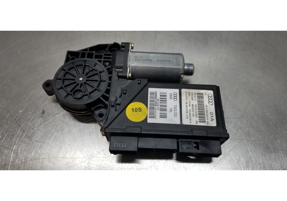 Recambio de motor elevalunas trasero izquierdo para audi a8 (4e2) 4.2 quattro referencia OEM IAM 4E0959801D 4E0959801A 4E0910802