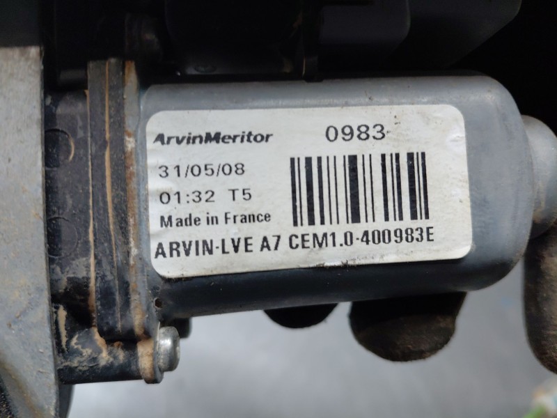 Recambio de elevalunas delantero derecho para peugeot expert kasten active referencia OEM IAM   